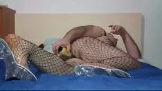 Reproduzir brinquedo vibrador de rede de pesca