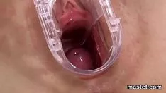 Reproducir Cutie checoslovaca caliente abrió su agujero en el otro