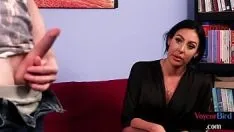 Reproduzir Cfnm voyeur milf em meias assistindo cara em solo hj ação