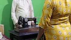 Play Indian tailor fuck with indian bhabhi for free stitching