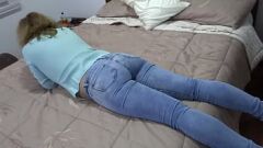 Abspielen Blonde MILF liebt große Schwänze: Solo-Masturbations-Zusammenstellung