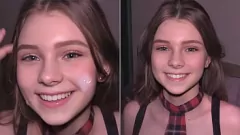 Afspelen Petite Blonde onderdanig neemt ruwe lul in meerdere posities