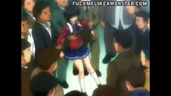Reproducir Múltiples pollas para petite anime adolescente en hardcore gangbang
